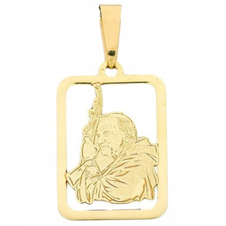 Złoty wisiorek Papież Jan Paweł II pr. 585