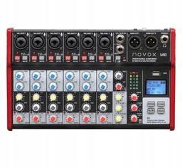 Novox M8 Mkii Mikser Analogowy Audio