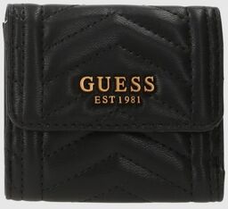 GUESS Czarny mały portfel Lovide