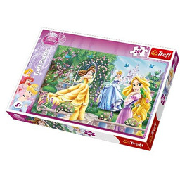 Trefl, puzzle, Disney, Spacer przed balem, 260 el.