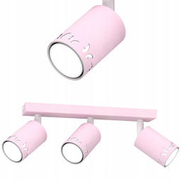 Dziecięca Lampa Sufitowa Plafon Spot Dla Dziewczynki Led