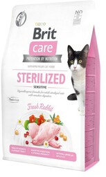 Brit Care Cat Grain-Free Sterilized Sensitive Królik 2kg