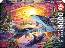 Educa - Puzzle 4000 elementów dla dorosłych Orki