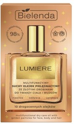 Bielenda LUMIERE Olejek twarz, ciało, włosy złoty pył