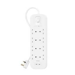 Belkin Listwa Zasilająca 8-PORT 2XUSB-C,30W 900J