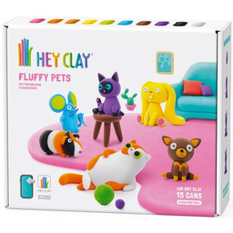 HEY CLAY Masa plastyczna Fluffy Pets HCL15023