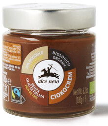 Alce Nero Krem orzechowo czekoladowy fair trade 180