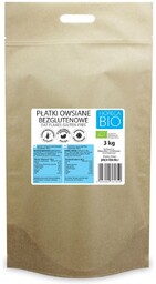 PŁATKI OWSIANE BEZGLUTENOWE BIO 3 kg - HORECA