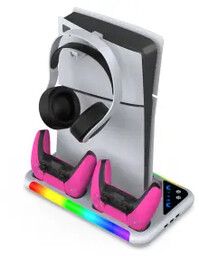 Dobe TP5-3557 z chłodzeniem do PS5 Stacja ładująca