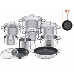 Silit Zestaw garnków Toskana 14 el indukcja stal