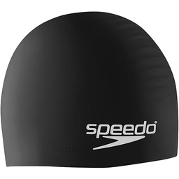 Speedo Silikonowy czepek pływacki unisex, czarny Speedo Black,