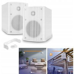 Kolumny wodoodporne Zewnętrzne 4''100W IP56 2szt
