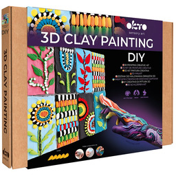 Zestaw do modelowania 3D z masy plastycznej ''Patchwork