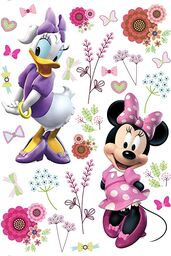 AG Design Minnie i Daisy w kwiaty, Disney,