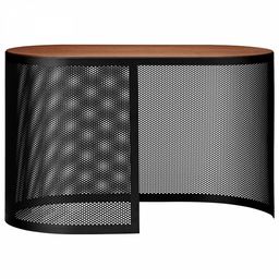Aytm PAUSILLUS Stolik Kawowy 70 cm Czarny -