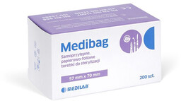 MEDILAB MEDIBAG 57 x 70 mm Torebki samoprzylepne
