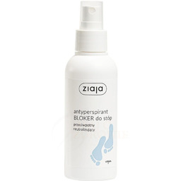 Antyperspirant BLOKER do stóp przeciwpotny neutralizujący, Ziaja, 100ml