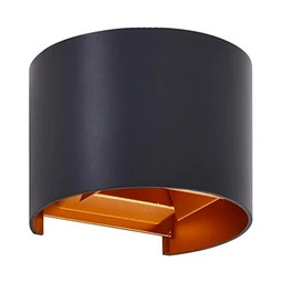 Lindby - Nivar Round LED Ścienna Lampa Ogrodowa