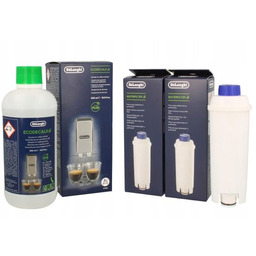 Zestaw do konserwacji ekspresu DeLonghi: 2x filtr odkamieniacz
