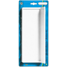 Home Półka łazienkowa Linia Domowa, Plastikowa, biała, 27,5