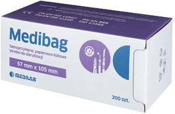 MEDILAB MEDIBAG 57 x 105 mm Torebki samoprzylepne