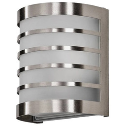 Lindby - Calin Ścienna Lampa Ogrodowa Stainless Steel