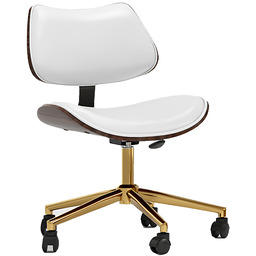 Taboret kosmetyczny z oparciem hoker fryzjerski stołek krzesło