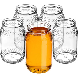 Szklany słój Lierde 900ml 82mm 8 szt.