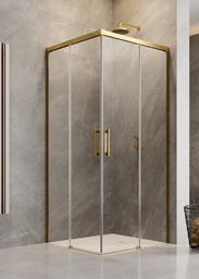 Radaway Idea Gold Kdd kabina 90x90cm złoty połysk/szkło