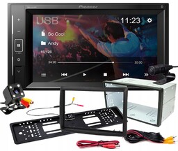 Radio Pioneer 2 Din Kamera Renault Megane II