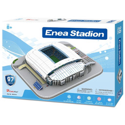 Cubic Fun, puzzle 3D, Stadion Lech Poznań