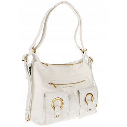 Torebka Damska Shopper Plecak Miejska 2w1 Worek