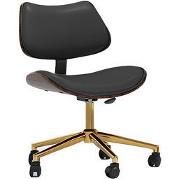 Taboret kosmetyczny z oparciem hoker fryzjerski stołek krzesło