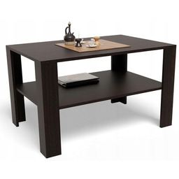 Ława stolik kawowy 100x68 EX3 wenge z półką
