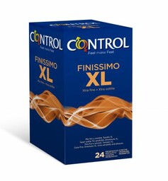 Control Finissimo XL 24 supercienkie prezerwatywy XL