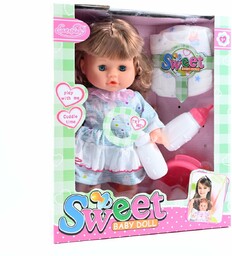 Lalka Bobas Mówi Pije Sika Smoczek Nocnik