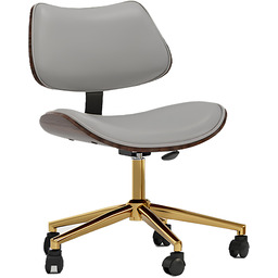 Taboret kosmetyczny z oparciem hoker fryzjerski stołek krzesło