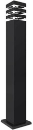 Słupek, lampa ogrodowa E27 80cm Malibu czarna