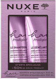 Zestaw Nuxe Hair Prodigieux, wygładzający szampon do włosów,