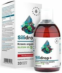 Aura Herbals, Silidrop+ Krzem + Bor, 500 ml