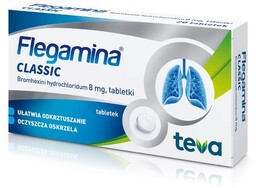 Flegamina Classic 8 mg 40 tabletek