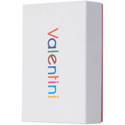 Kolorowy skórzany portfelik damski Valentini 123-P8 - czarny