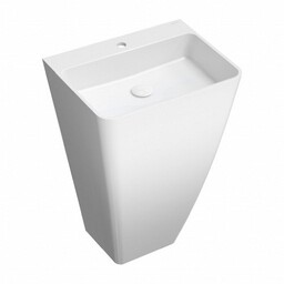 Umywalka wolnostojąca z lanego marmuru Parma UW Marble+