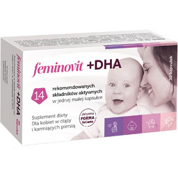 Feminovit + DHA, 30 kapsułek