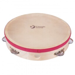 Classic World Edu Instrument Muzyczny Tamburyn 25 Cm