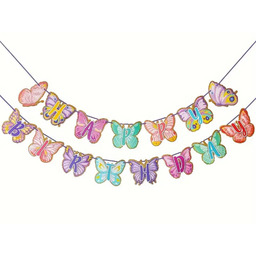 Girlanda Motylki Hapy Birthday - 500 cm -
