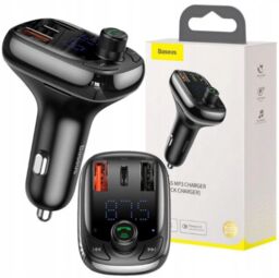Baseus Transmiter FM microSD BT 5.0 2xUSB 1xUSB
