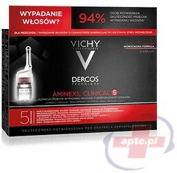 VICHY Dercos Aminexil Clinical 5 kuracja przeciw wypadaniu