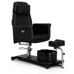 Fotel kosmetyczny do pedicure Luca odchylany z masażerem