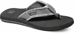 japonki męskie QUIKSILVER MONKEY ABYSS Grey/Black/Brown - XSKC